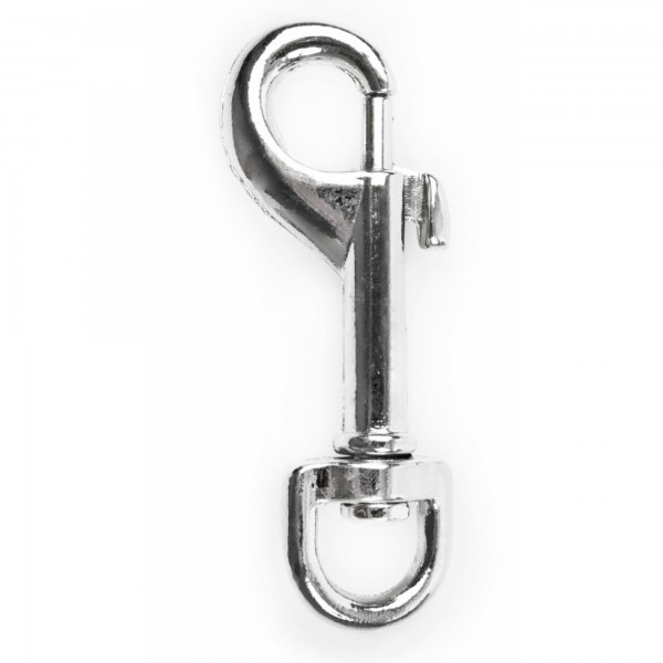 Mosqueton 7111 niquelado  82 mm.