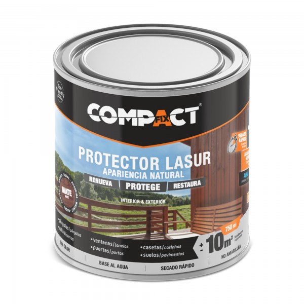 Lasur protector satinado 750ml.incoloro