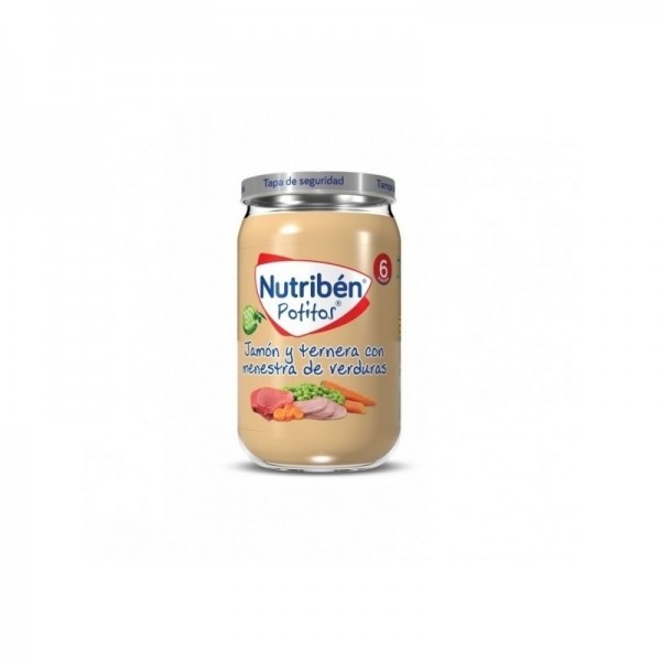 Nutriben Jamon Ternera Menestra de Verduras 235 