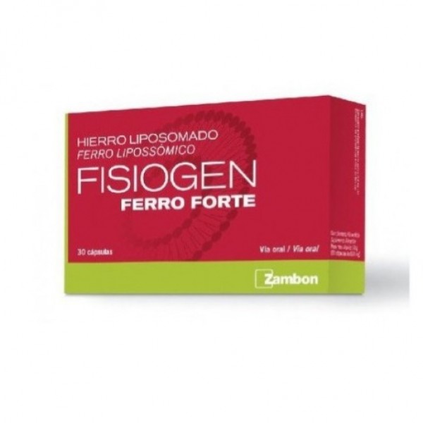 Fisiogen Ferro Forte 30 Capsulas