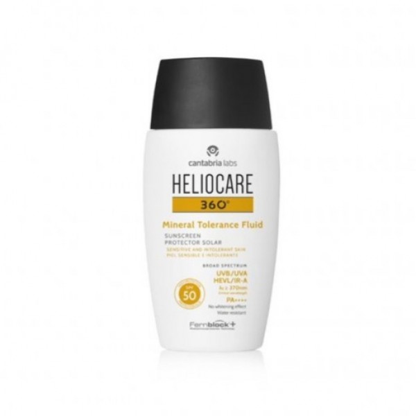 Heliocare 360º Mineral Tolerance Fluid Spf50 50ml