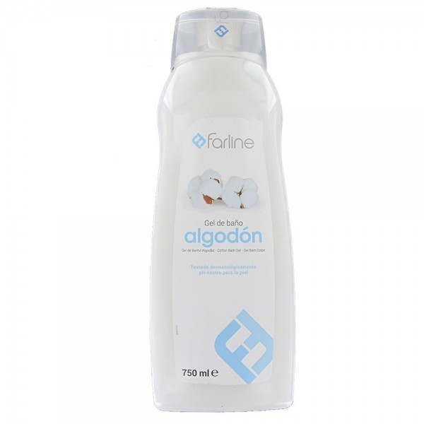 Farline Gel de Baño Flor de Algodon 750 ml
