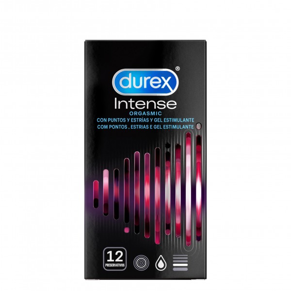 Durex Preservativos Intense Orgasmic 12 Uds
