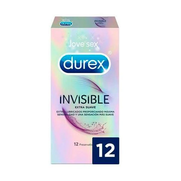 Durex Preservativos Invisible Extra Sensitivo 12ud
