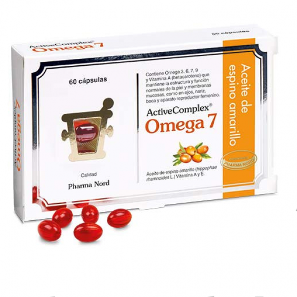 Activecomplex Omega 7 Espino Amarillo 60 Cápsulas