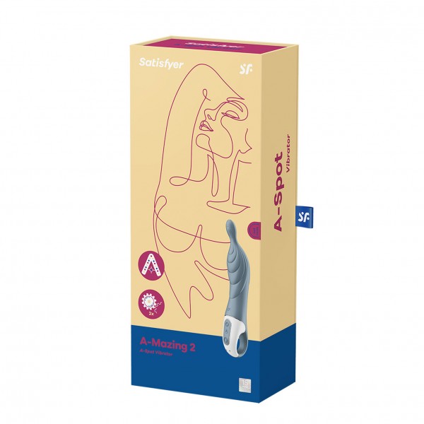 Satisfyer a mazing2 vibrador gris 1un