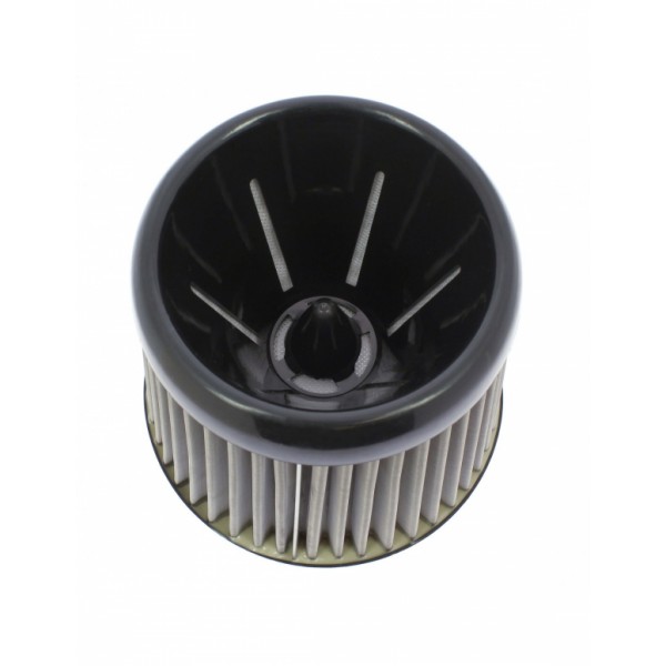 Filtro de Aire Universal para Coche Incluye 4 Adaptadores 60mm 65mm 70mm 77mm Color Gris/Negro