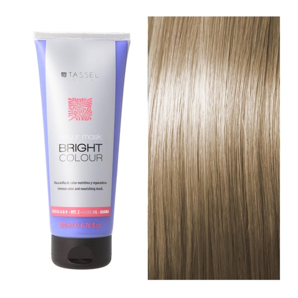 Eurostil bright colour mascarilla capilar color rubio perla 1un