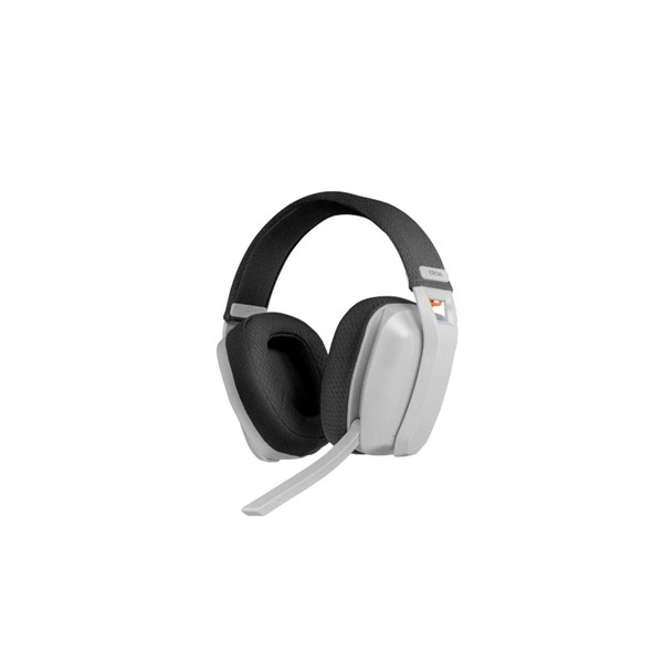 Krom auriculares gaming kanji inalambrico blanco