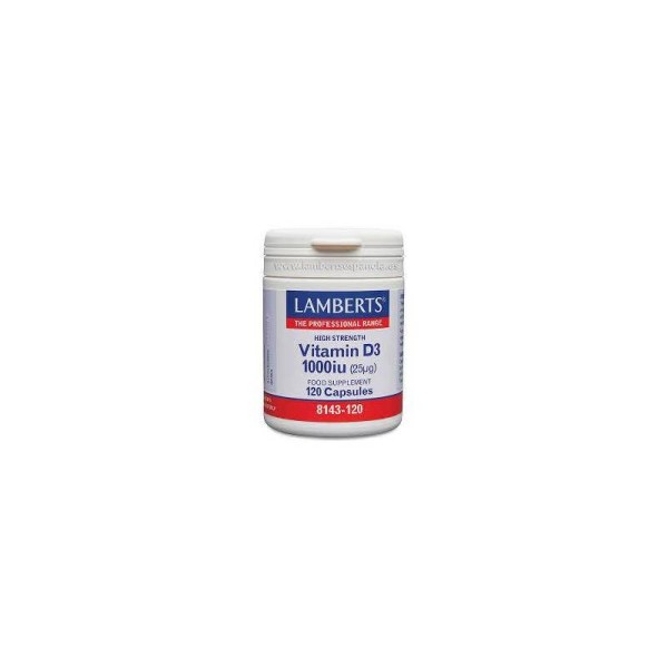 Lamberts Vitamina D3 1000 Ui 120 Caps 8143120