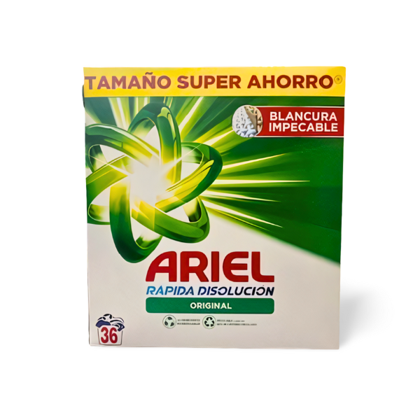 Ariel detergente Original 36 lavados
