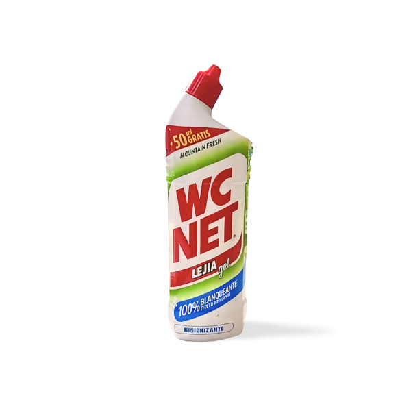 WC NET lejía gel Higienizante750 ml + 50 ml GRATIS