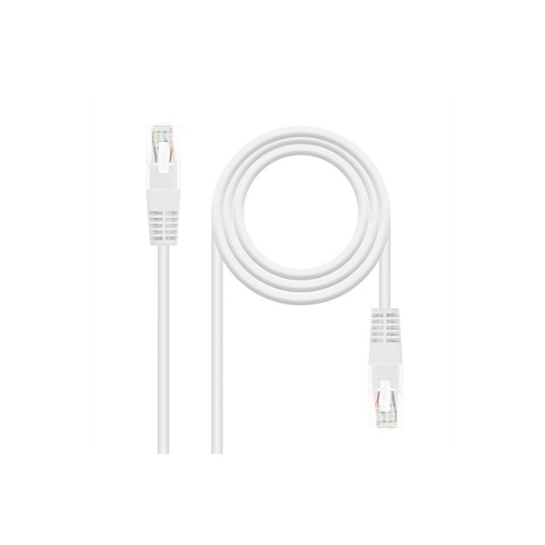 Nanocable latiguillo cat.6 utp 25cm blanco