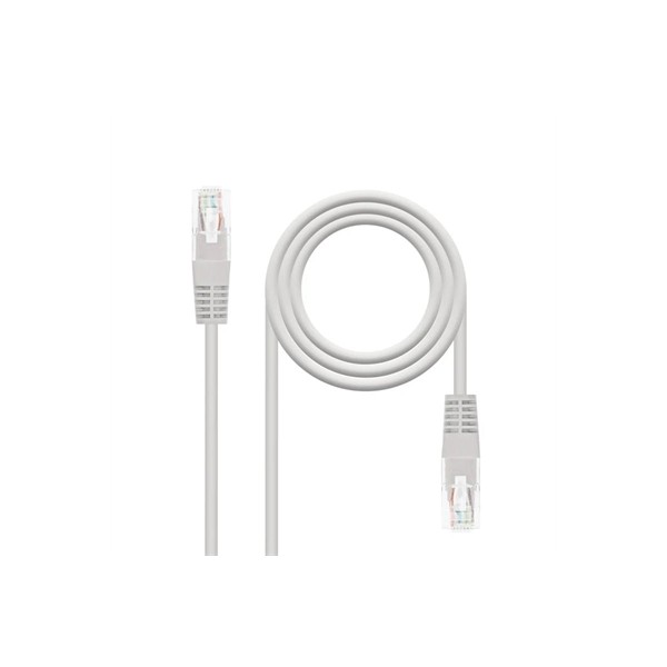 Nanocable latiguillo categoria 6 utp 30 m gris