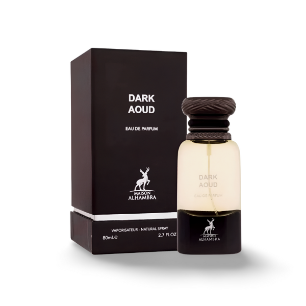 Maison alhambra dark aoud eau de parfum 80ml vaporizador