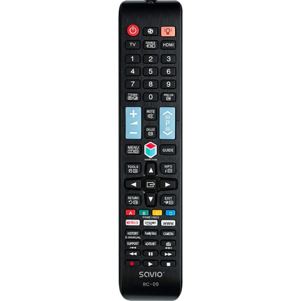 Savio rc-09 / mando a distancia para tv samsung