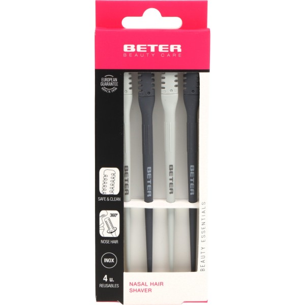 Beter Cuchilla Nasal Corta Pelos 4 Unidades