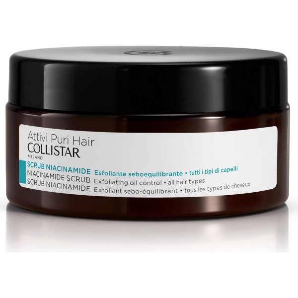 Collistar attivi pure hair niacinamide scrub tarro tarro 250ml
