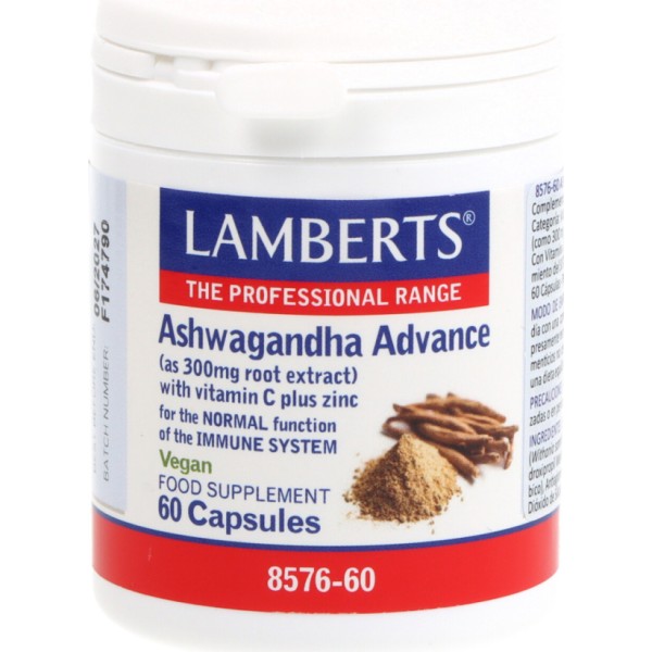 Lamberts Ashwagandha Advance 60 Capsulas 8576-60
