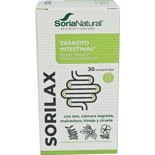 Soria Natural Sorilax Tránsito Intestinal 30 Comprimidos