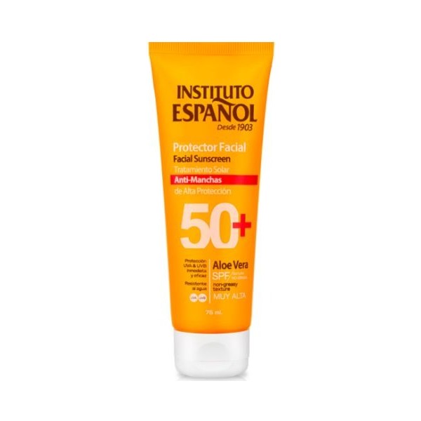 Instituto español protector facial anti-manchas 50+ 75ml