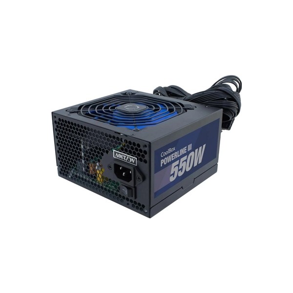 Coolbox fuente alimentac. atx powerline iii 550w
