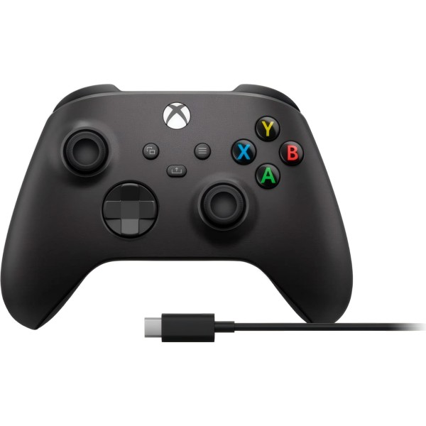 Microsoft mando + cable usb-c negro / mando inalámbrico xbox + cable usb-c