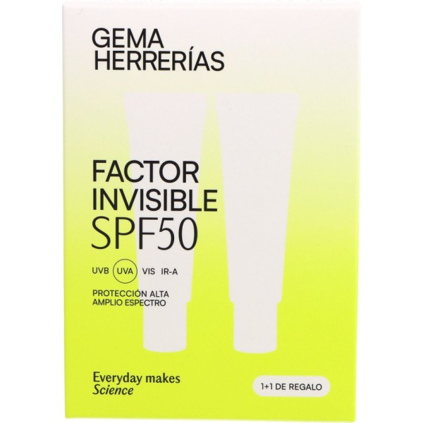 Gema Herrerias Protector Factor Invisible SPF 50+ 45ml + 45ml Promo