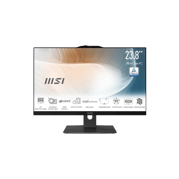 Msi am242p-1289es c5-120u 16gb 512gb dos 24" negro